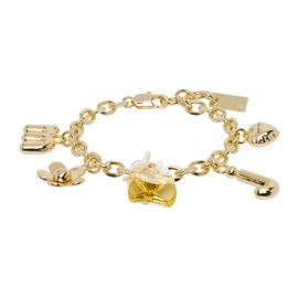 마크 제이콥스 Marc Jacobs Gold Daisy Charm Bracelet 242190F020003