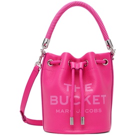 마크 제이콥스 Marc Jacobs Pink The Leather Bucket Bag 242190F048042