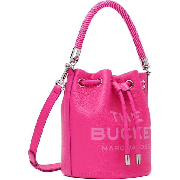 마크제이콥스 마크 제이콥스 Marc Jacobs Pink The Leather Bucket Bag 242190F048042
