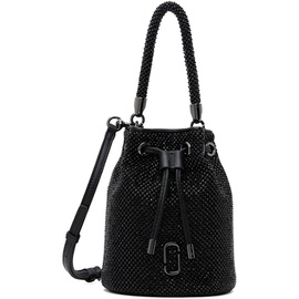마크 제이콥스 Marc Jacobs Black The Rhinestone Mini Bucket Bag 242190F048035