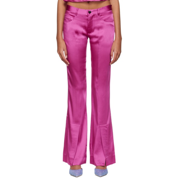  Marco Rambaldi Pink Flared Trousers 222761F087004