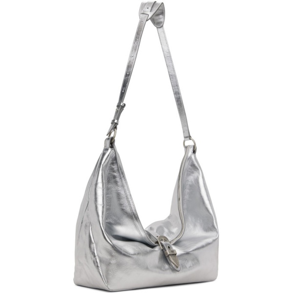  마지 셔우드 Marge Sherwood Silver Belted Bag 241369F048042