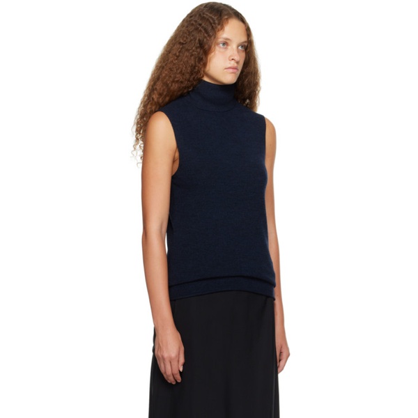  Mark Kenly Domino Tan Studio Navy Kelly Turtleneck 231733F099001