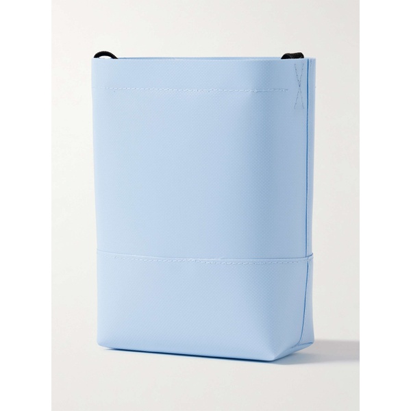 마르니 마르니 MARNI Logo-Print Textured-PVC Bucket Bag 1647597335107227