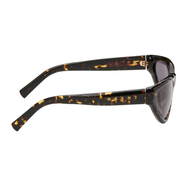 마르니 마르니 Marni Tortoiseshell Mavericks Sunglasses 241379M134022