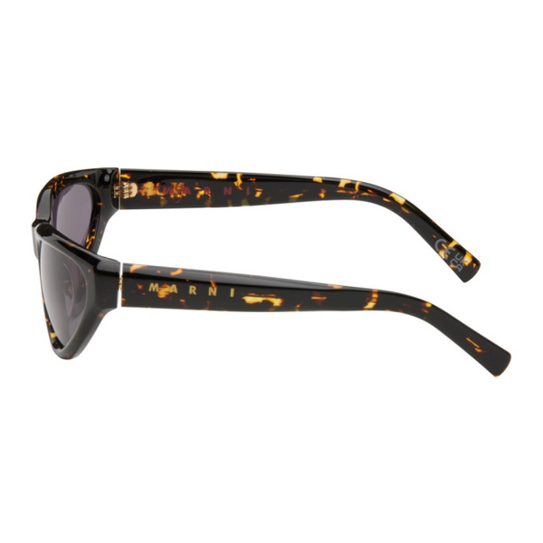 마르니 마르니 Marni Tortoiseshell Mavericks Sunglasses 241379M134022