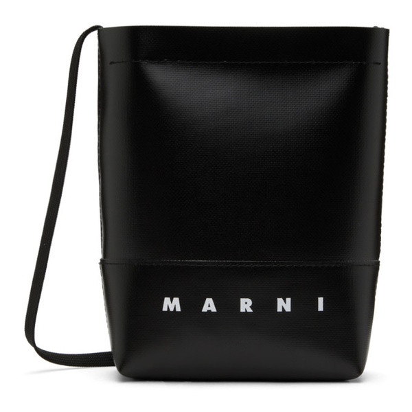 마르니 마르니 Marni Black Logo Bag 241379F048066