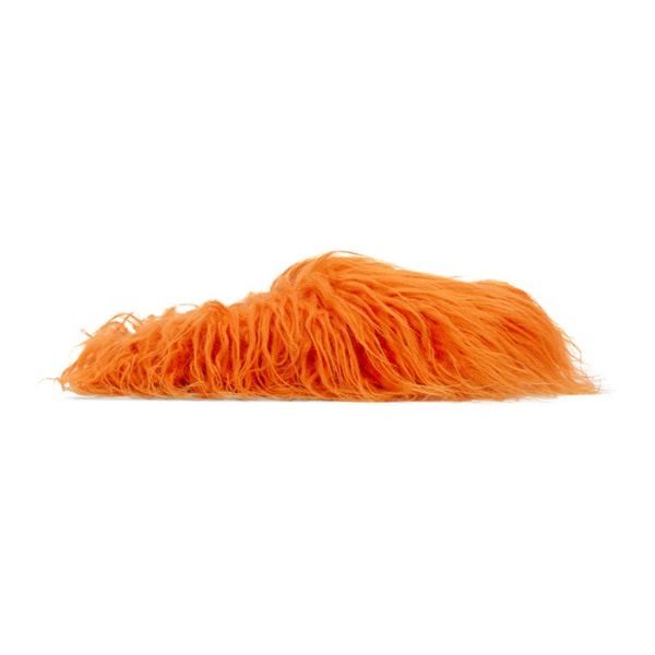 마르니 마르니 Marni SSENSE Exclusive Orange Fussbett Sabot Loafers 241379F121001