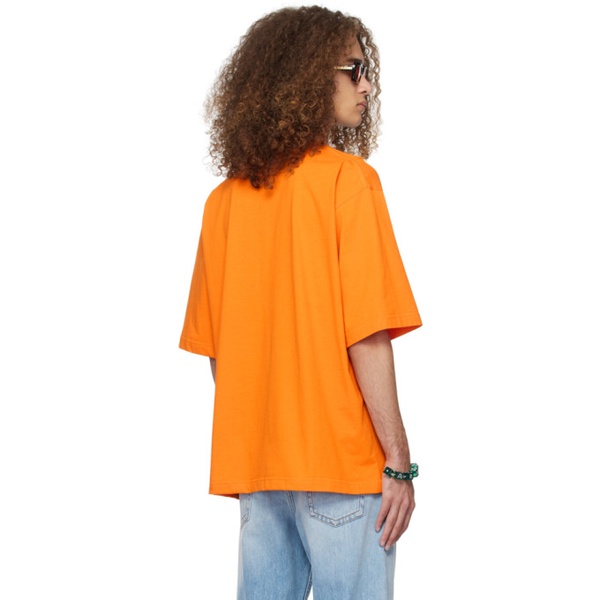 마르니 마르니 Marni SSENSE Exclusive Orange T-Shirt 241379M213000
