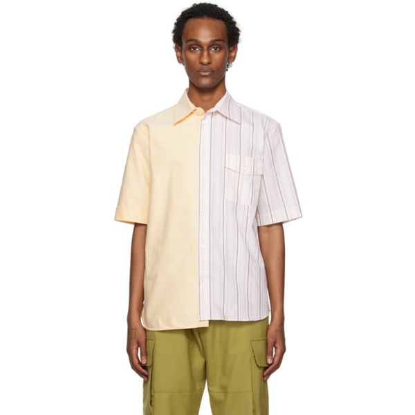 마르니 마르니 Marni Multicolor Paneled Shirt 241379M192011