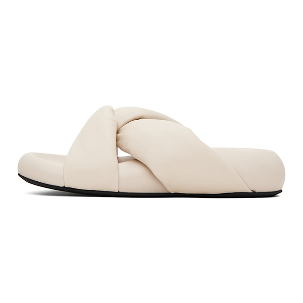 마르니 마르니 Marni 오프화이트 Off-White Tie Sandals 241379F124005