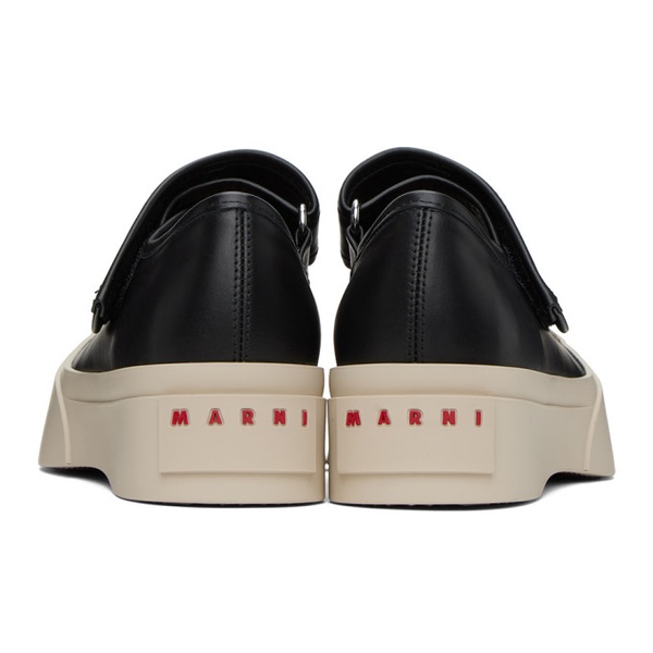 마르니 마르니 Marni Black Pablo Mary Jane Ballerina Flats 241379F128015