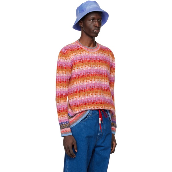 마르니 마르니 Marni Multicolor Stripe Sweater 231379M201012
