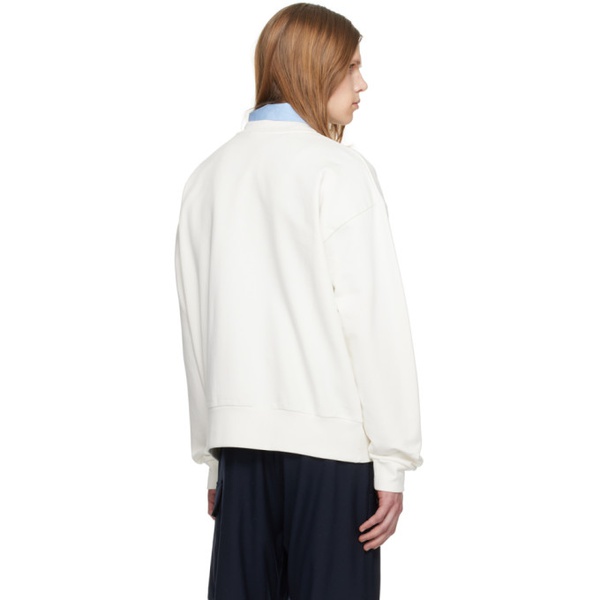 마르니 마르니 Marni White Printed Sweatshirt 241379M204003