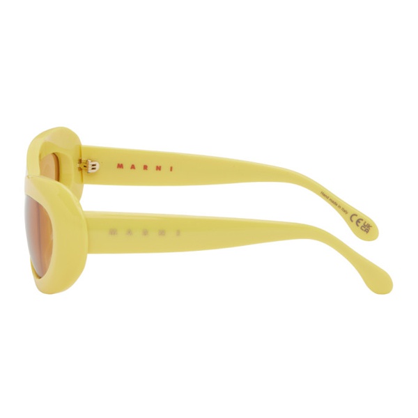 마르니 마르니 Marni Yellow 레트로슈퍼퓨쳐 R에트로 ETROSUPERFUTURE 에디트 Edition Field Of Rushes Sunglasses 242379M134072
