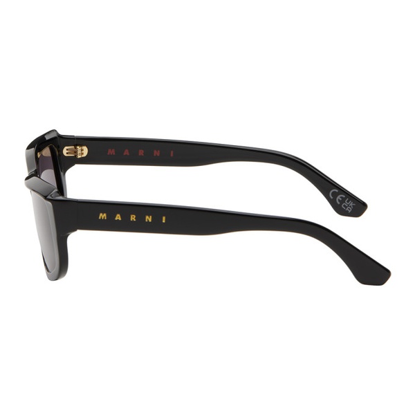 마르니 마르니 Marni Black Annapuma Circuit Sunglasses 242379M134012