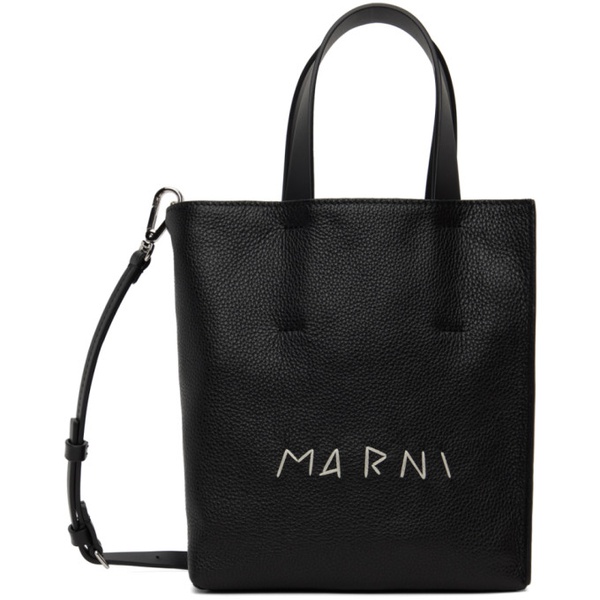 마르니 마르니 Marni Black Mini Museo Tote 241379F049075