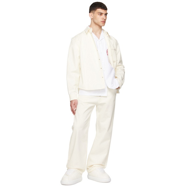 마르니 마르니 Marni 오프화이트 Off-White Embroidered Shirt 241379M192076
