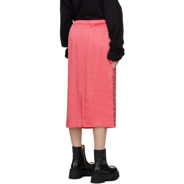마르니 마르니 Marni Pink Sequin Midi Skirt 231379F092004