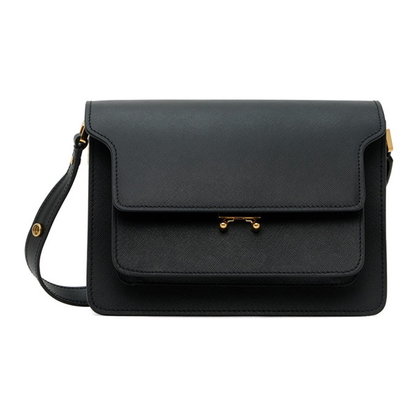 마르니 마르니 Marni Black Medium Trunk Bag 232379F048001