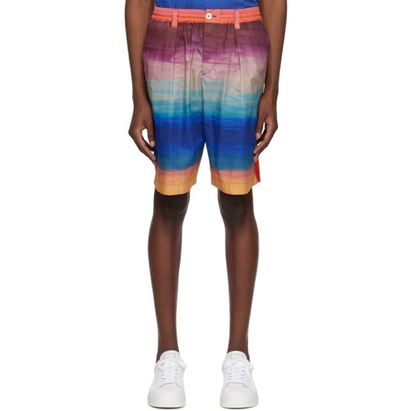 마르니 마르니 Marni Multicolor Printed Shorts 231379M193008