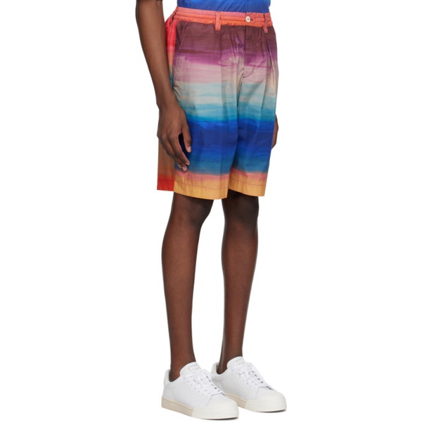 마르니 마르니 Marni Multicolor Printed Shorts 231379M193008