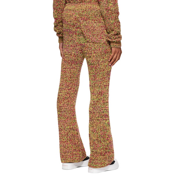 마르니 마르니 Marni Multicolor Knit Lounge Pants 222379M191019