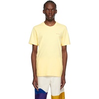 마르니 Marni Yellow Embroidered T-Shirt 232379M213011