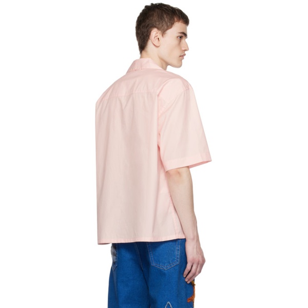 마르니 마르니 Marni Pink Printed Shirt 232379M192009