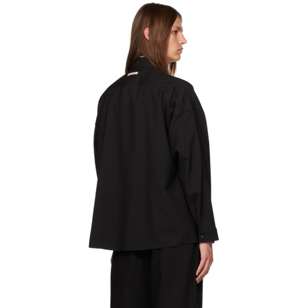 마르니 마르니 Marni Black Tropical Shirt 232379M192023