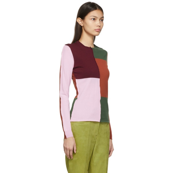 마르니 마르니 Marni Multicolor Colorblock Sweater 221379F096000