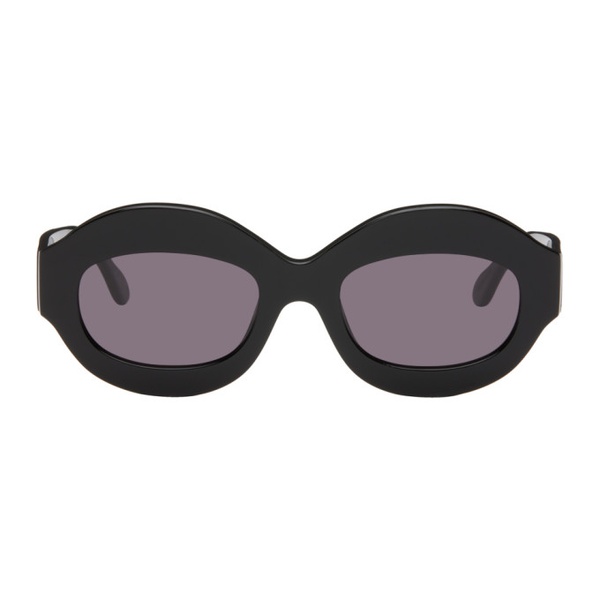 마르니 마르니 Marni Black Cenote Sunglasses 242379M134039