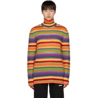 마르니 Marni Multicolor Striped Sweater 222379M205001