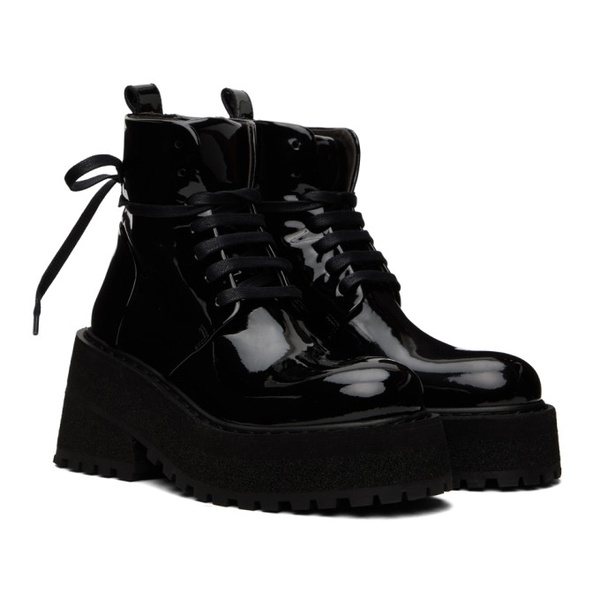  Marsell Black Carretta Boots 232349F113046