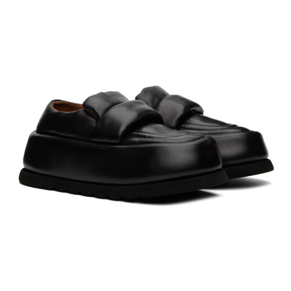  Marsell Black Bombo Loafers 232349F121006