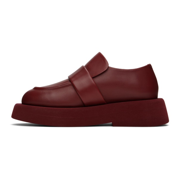  Marsell Red Gommellone Loafers 232349F121008
