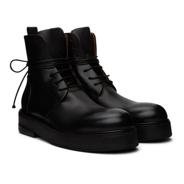  Marsell Black Zuccolona Boots 232349F113056