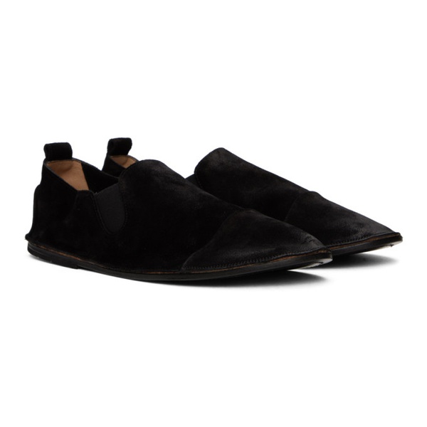  Marsell Black Strasacco Loafers 241349M231000