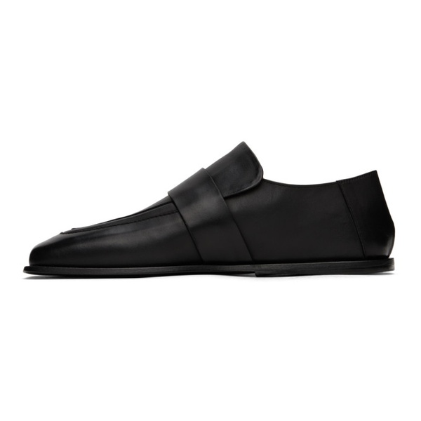  Marsell Black Spatola Loafers 241349M231025