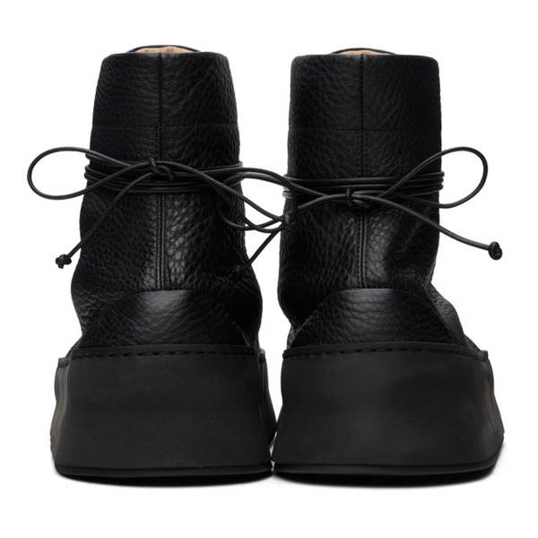  Marsell Black Cassapana Boots 241349M225015