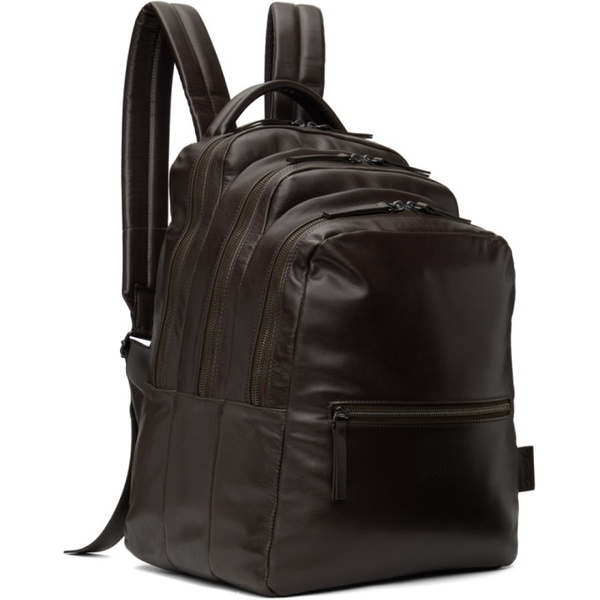  Marsell Brown Triparto Backpack 241349M166007