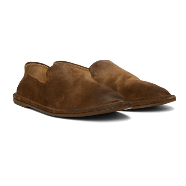  Marsell Brown Filo Pantofola Loafers 241349M231010