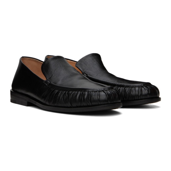  Marsell Black Mocassino Loafers 241349F121026