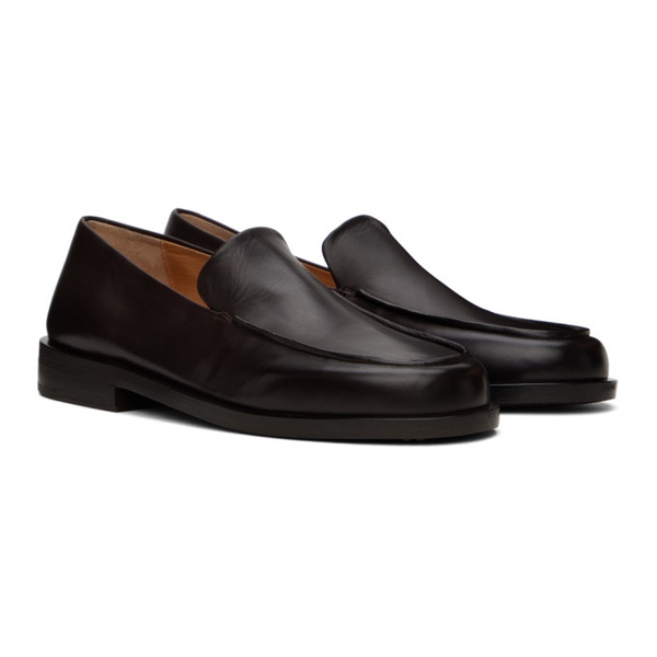  Marsell Brown Mocasso Loafers 241349F121025