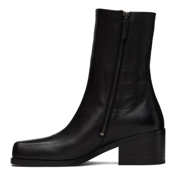  Marsell Black Cassello Boots 241349F113008