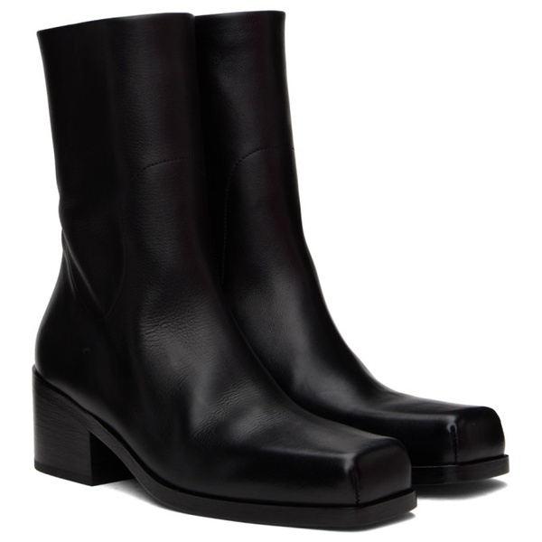  Marsell Black Cassello Boots 241349F113008
