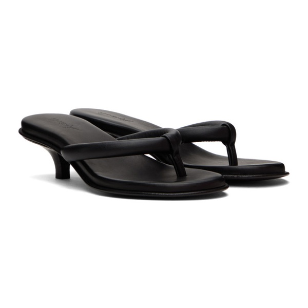  Marsell Black Ciglio Heeled Sandals 241349F125003