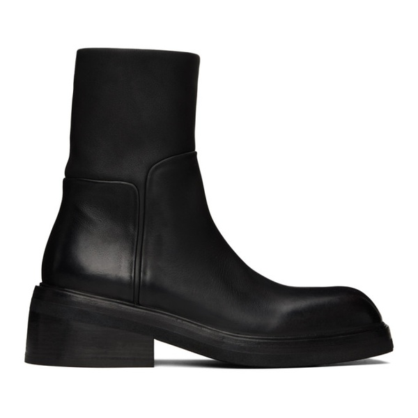  Marsell Black Facciata Boots 232349M223002