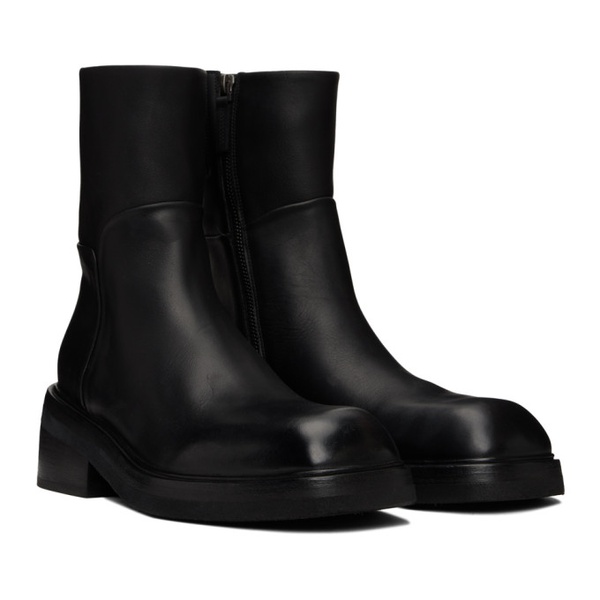  Marsell Black Facciata Boots 232349M223002