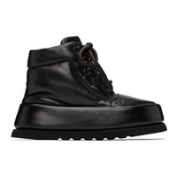 Marsell Black Leather Boots 232349F113041